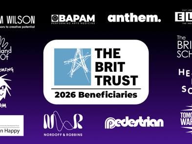 The BRIT Trust announces its beneficiary charities for 2026