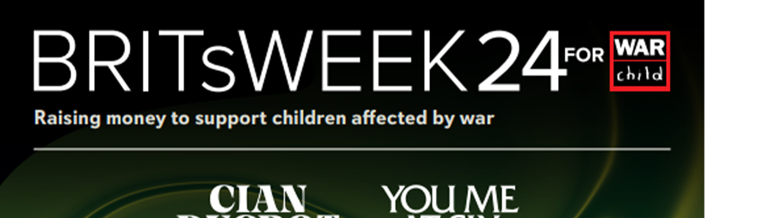 BRITs Week 24 for War Child announces 2024 money raised